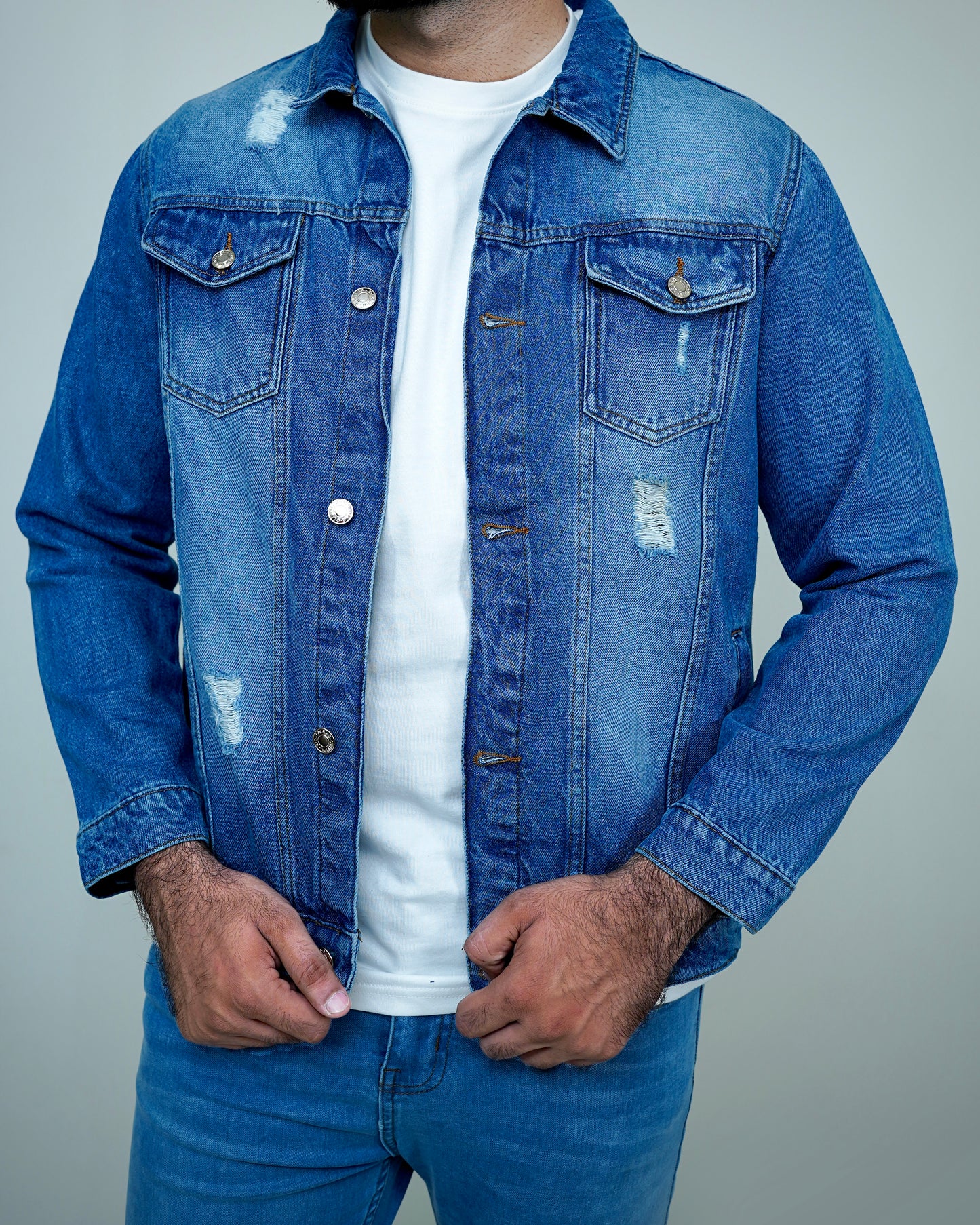 Rough Denim Jacket