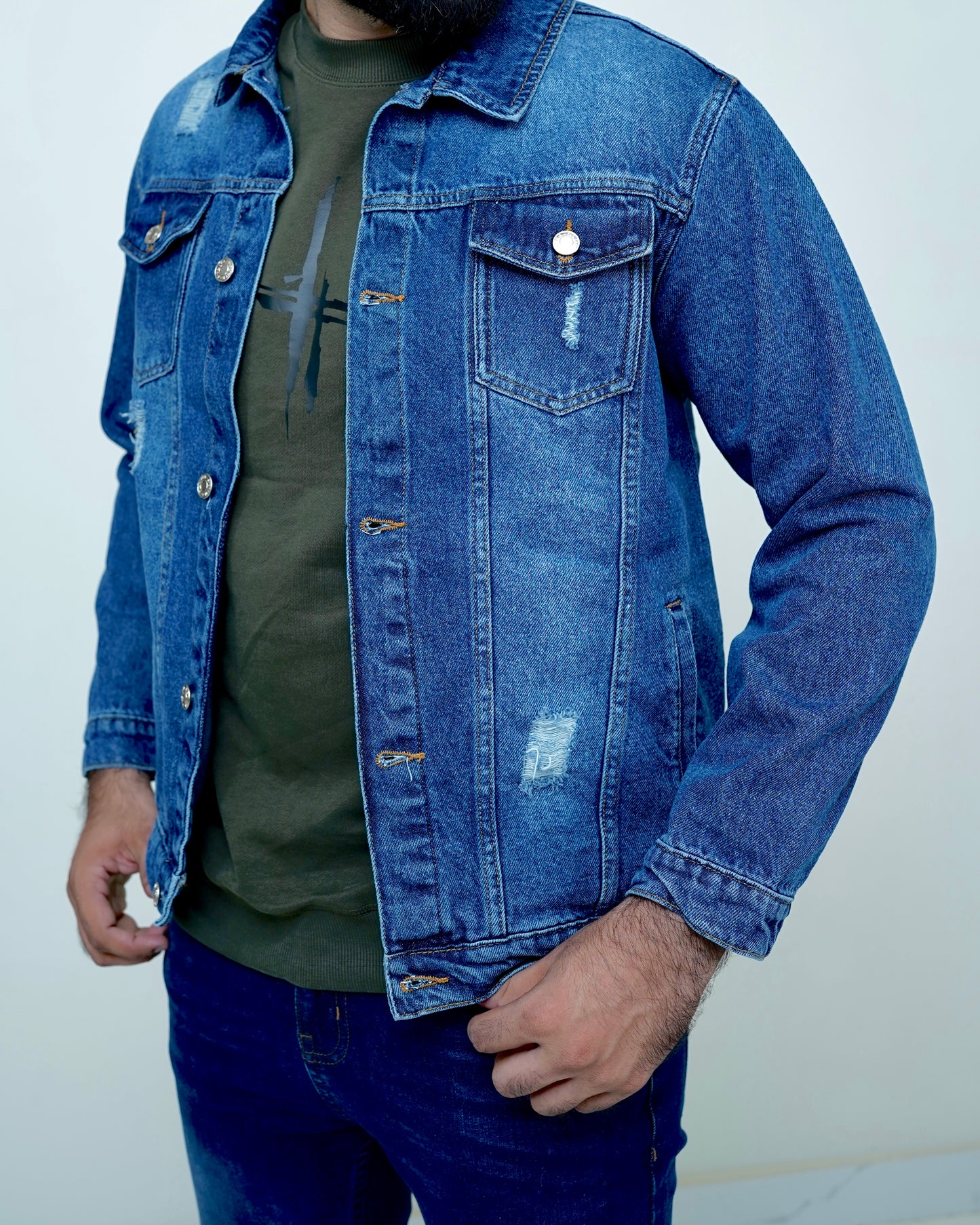 Rough Denim Jacket