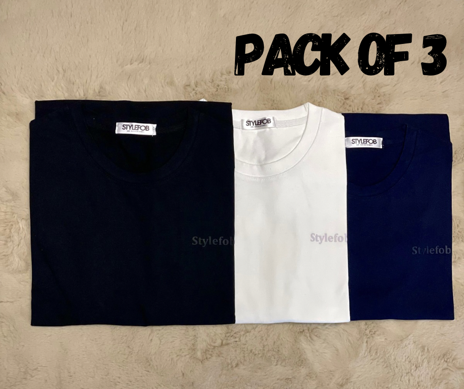 Pack of 3 Basic Tees